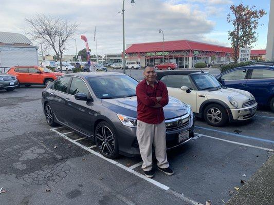 Congratulations Jose on your 2017 Honda Accord!!