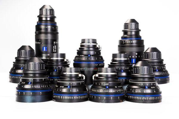 Cine style lenses