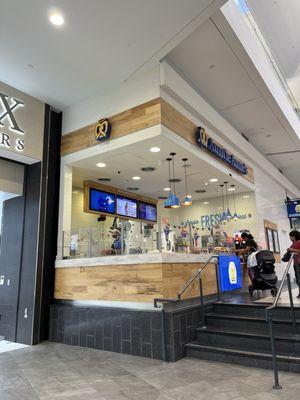 Auntie Anne's Store Front (Store 123), Eastridge Mall, San Jose, CA.