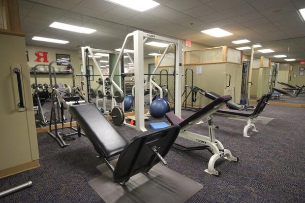 Gym at Saint Peter's Sports Medicine Institute