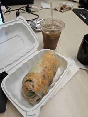 Vietnamese Coffee and Korean Wrap