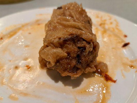 Steamed Bean Curd Skin Roll (Steamed Dim Sum menu)