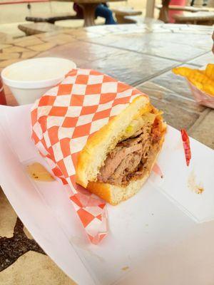 Famous Tri Tip Sandwich