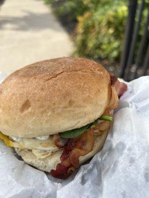 Breakfast sandwich