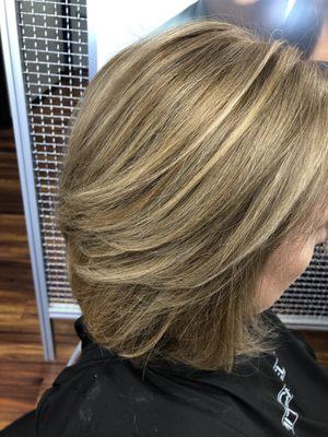 My most recent cut and color. Thank you, Kristina,for always making my hair look amazing!