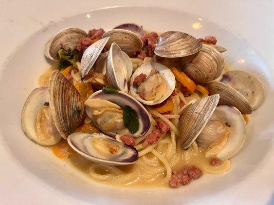 Spaghetti vongole