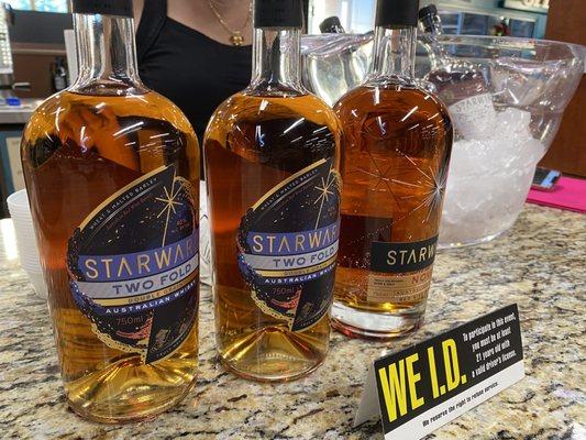 Whisky tasting -- Starward from Australia