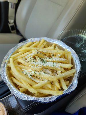 garlic parmesan fries,