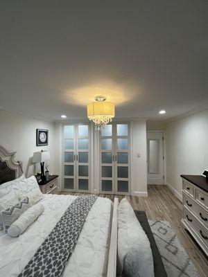 Master bedroom with options