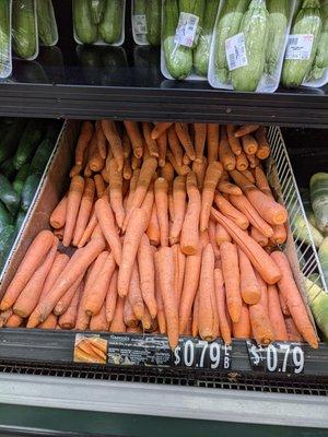 Carrots. $0.79/lb.