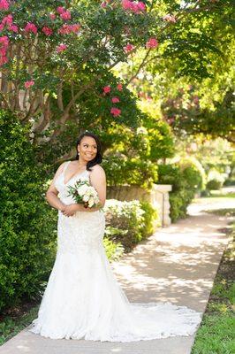 Photo taken right outside our Ida Saunders front porch. So much greenery to admire! Photo by: Lightly Photography