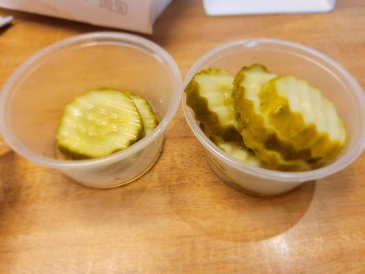 Omg!  Pickles!  These are amazing