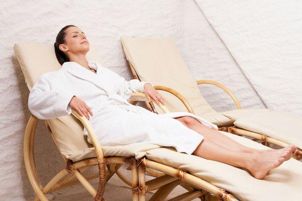 Relax and enjoy the healing benefits of our HALOTHERAPY salt room.                   Breathe,Balance, Energize.