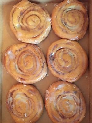 Cinnamon rolls.