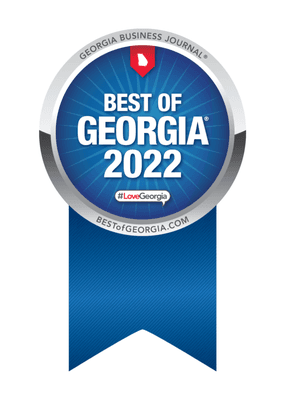 Awarded Best of Georgia 2020, 2021 & 2022