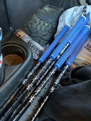 Cobra one length K9 clubs