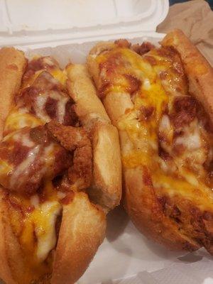 Chicken parm sub