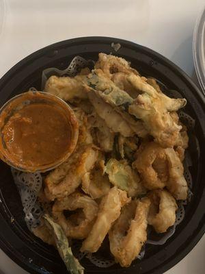 Calamari e Zucchini Fritti