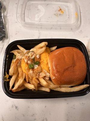 State Sandwich  Crab Fries