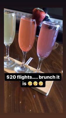 Mimosas flight