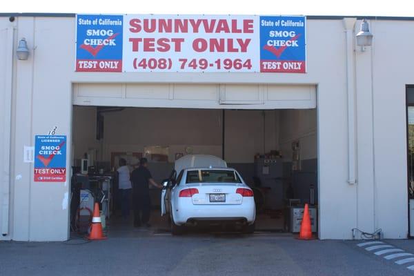 Sunnyvale Smog Test Only