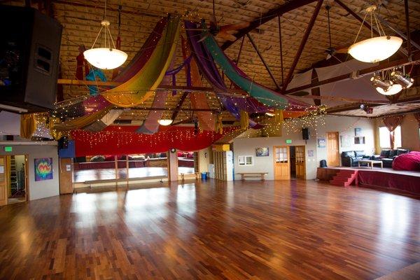 Our 4,000 square foot dance floor defines this space