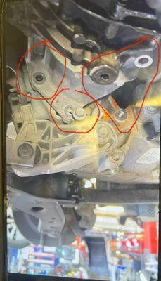 Firestones assessment of the transmission not being put in correctly