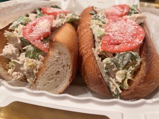 #1. All Day Chicken Caesar Hoagie