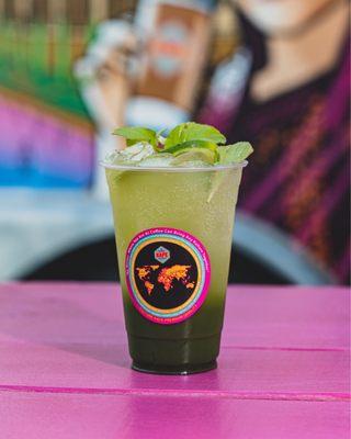 Aloha! Italian lemonade matcha