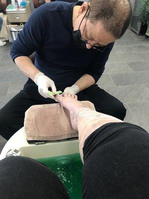 Vitamin spa pedicure