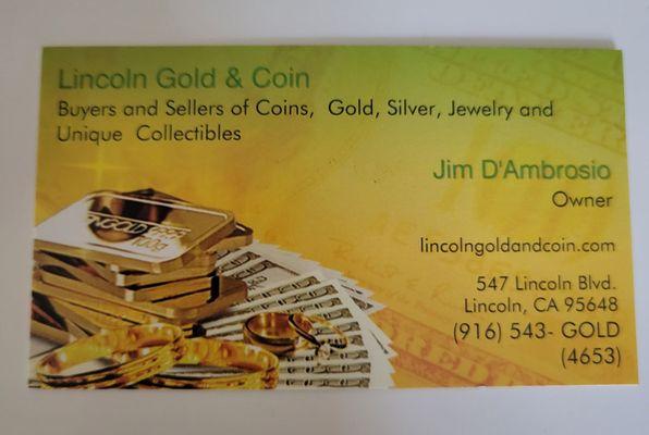 Lincoln Gold & Coin