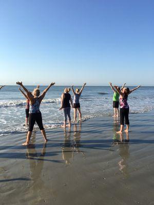 Joy on the beach!