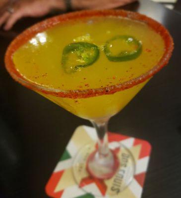 Jalapeno signature martini