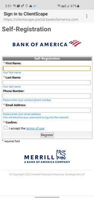 Self registration for free Wi-Fi SSID ClientScape