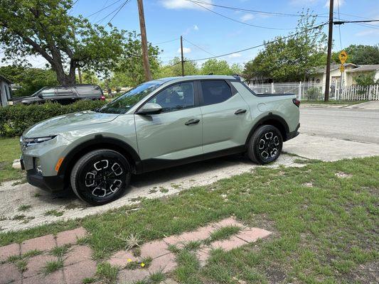 My 2023 Hyundai Santa Cruz! It's beautiful!