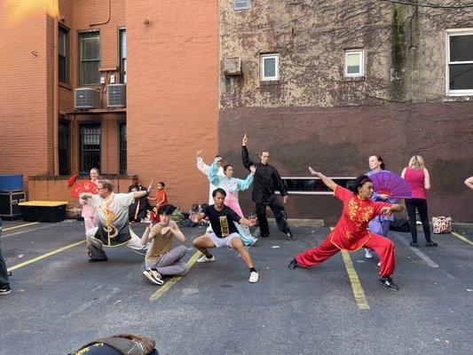 Win-Win performers at Pittsburgh Chinatown Ceremony (1)