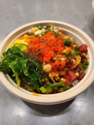 My ahi poke bowl