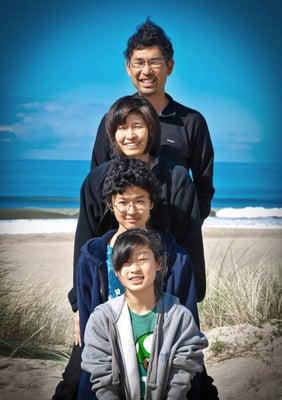 Dr. Kimura and his family!