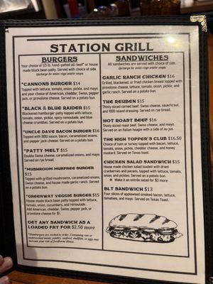 Updated Oct 2024 menu & prices