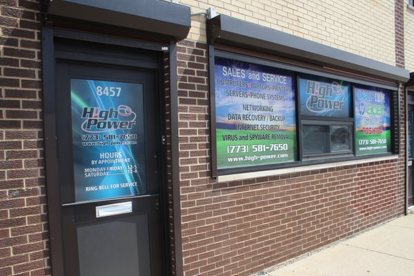 High Power Inc. 8457 S. Pulaski Rd. Chicago, IL. 60652