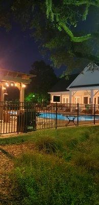 The West Ashley Charleston Spa location (night time)