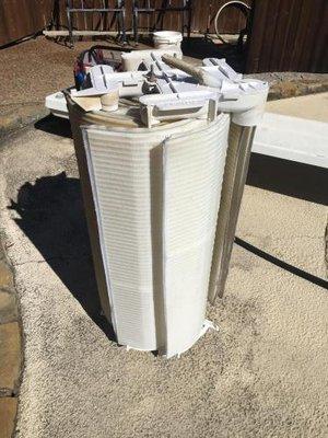 Before & After Filter Cleaning in McKinney, TX