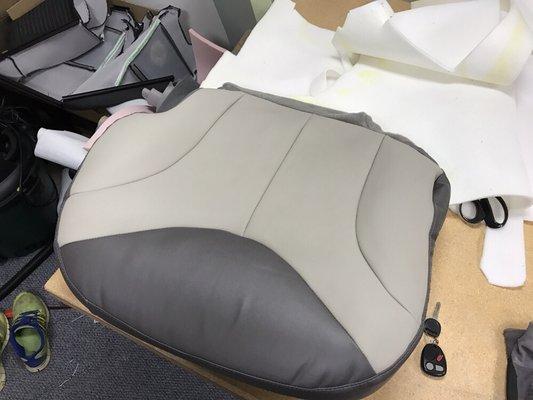 Seat bottom for a Cadillac Escalade!