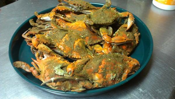 Steamed Crabs only $1.50 each!!!!