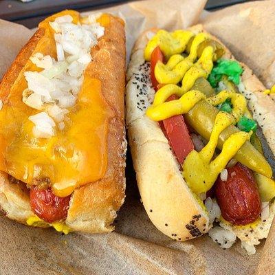 Coney Island and Chicago Dog