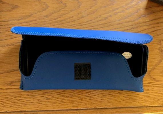 Low quality eyeglass case