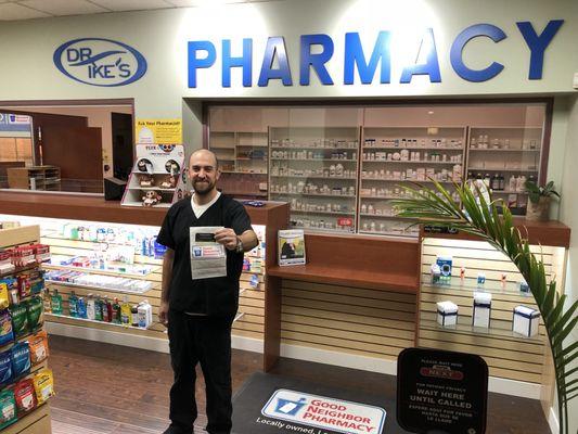 Dr. Soultanian being awesome! Way more personable than big chain pharmacies