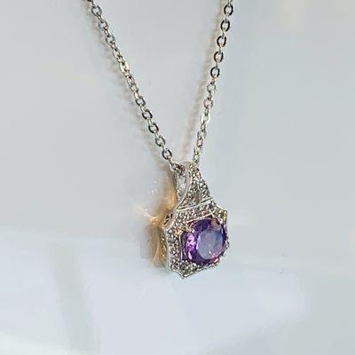 Benjamin Cohen design amethyst pendant