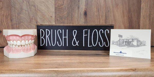 Brush and Floss (Newman Family Dental)