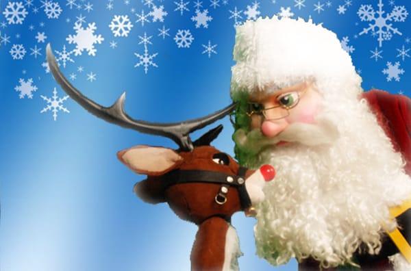 Santa and Rudolf from Christmas Shows